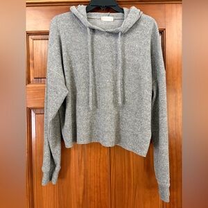 Like new - Altar’d State Gray knit Hoodie
